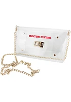 Dayton Flyers White Stadium Approved Envelope Clear Bag