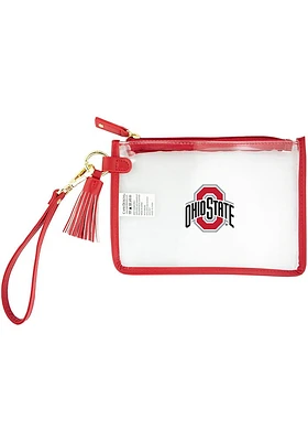 Ohio State Buckeyes Red Stadium Approved Team Clear Bag