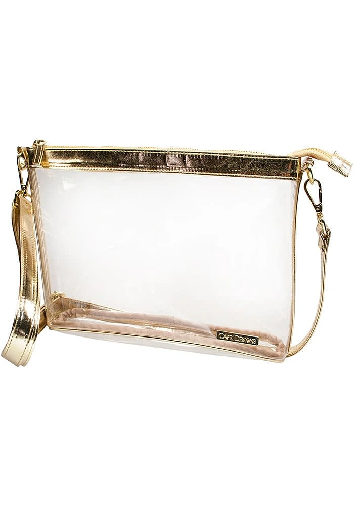 Local Gear Gold Stadium Approved Design Clear Bag