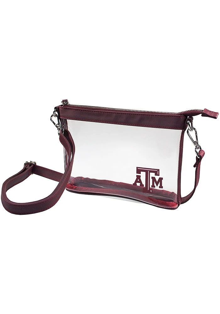 Texas A&M Aggies Maroon Stadium Approved Clear Bag
