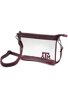 Texas A&M Aggies Maroon Stadium Approved Clear Bag