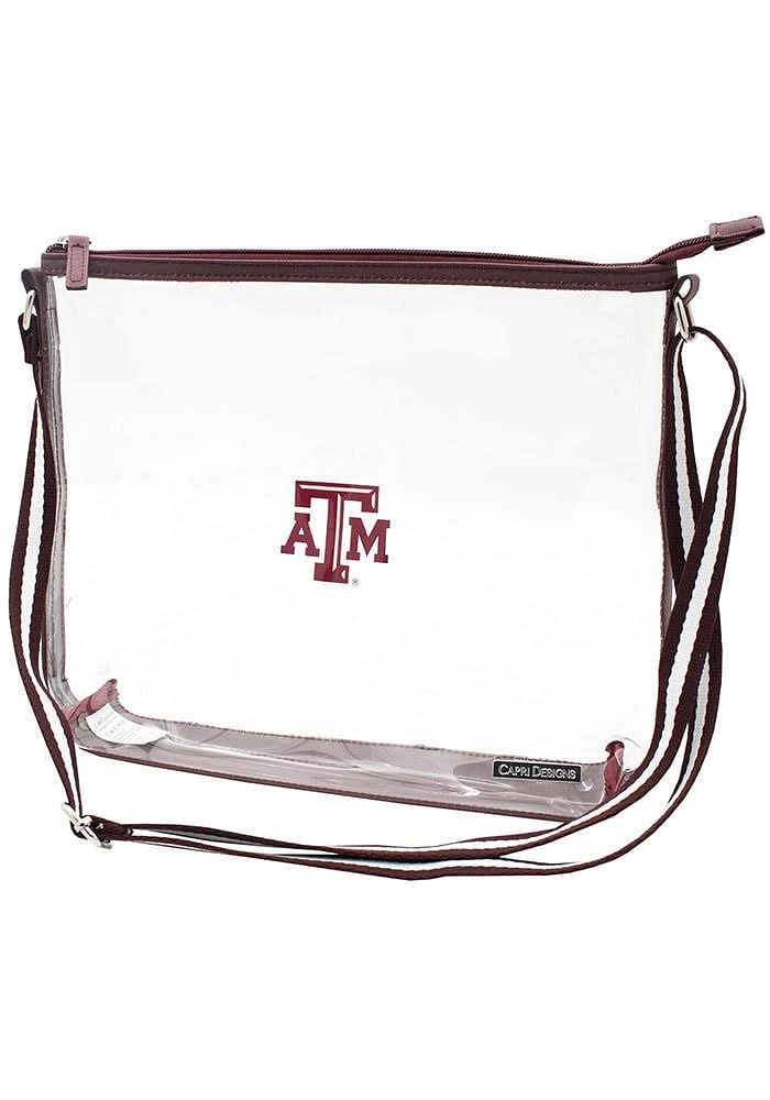 Texas A&M Aggies White Stadium Approved Clear Bag