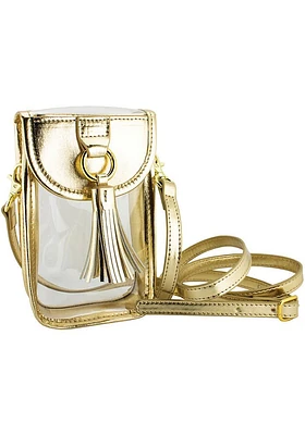 Local Gear White Stadium Approved Tassel Clear Bag