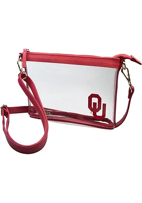 Oklahoma Sooners White Approved Stadium Clear Bag