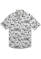 Reyn Spooner Chicago White Sox Mens Kekai Performance Short Sleeve Dress Shirt