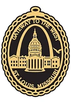 St Louis Gateway Ornament