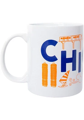Chicago 11 oz. Ceramic Mug - White