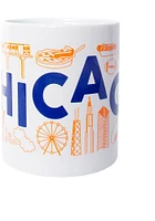 Chicago 11 oz. Ceramic Mug - White