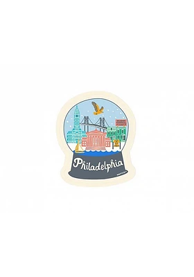 Philadelphia 2.63 x 3.23 Stickers - Blue