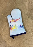 Chicago Watercolor Drip Mitts