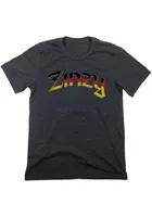 Cincy Shirts Cincinnati Zincy Black Short Sleeve Tee