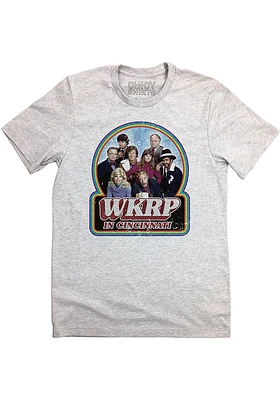 Cincinnati Grey WKRP Short Sleeve Fashion T Shirt