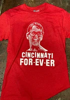 Cincinnati Red For-Ev-Er Short Sleeve Fashion T Shirt