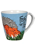TCU Horned Frogs 16oz Painted Scene Ceramic Mug - Purple