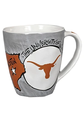 Texas Longhorns 16oz Painted Scene Ceramic Mug - Burnt Orange