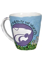 K-State Wildcats Team Scene Ceramic Mug - Purple