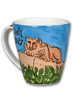 Penn State Nittany Lions 16oz Painted Scene Ceramic Mug - Navy Blue