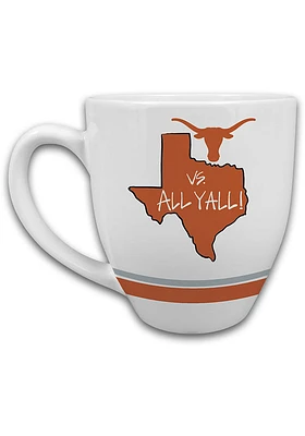 Texas Longhorns 16oz Yall Ceramic Mug - Burnt Orange