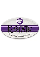K-State Wildcats 6.75 x 12.25 Oval Melamine Serving Tray