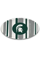 Michigan State Spartans 6.75 x 12.25 Oval Melamime Serving Tray