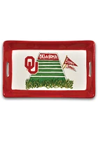 Oklahoma Sooners 8.5 x 5.5 Mini Serving Tray