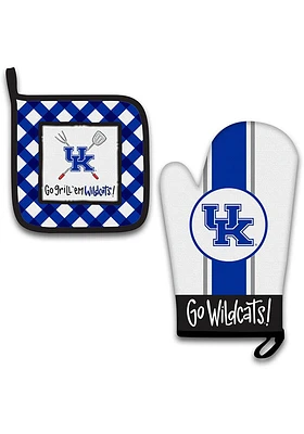 Kentucky Wildcats 2 PC Set BBQ Grill Mitt