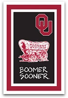 Oklahoma Sooners Mascot Garden Flag - Red