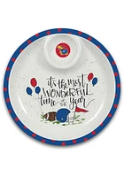 Kansas Jayhawks Chip and Dip Serving Tray