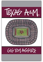 Texas A&M Aggies 2-Sided Garden Flag - Maroon