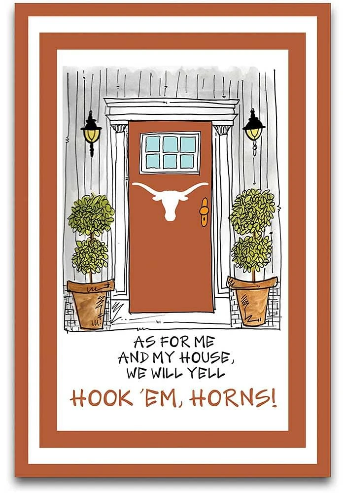 Texas Longhorns 2-Sided Garden Flag - Burnt Orange