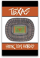 Texas Longhorns 2-Sided Design Garden Flag