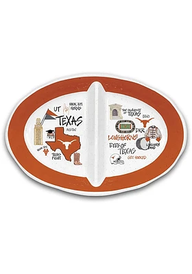 Texas Longhorns 16.5 inch x 11.25 inch Serving Tray