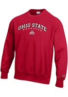 Champion Ohio State Buckeyes Mens Reverse Weave Long Sleeve Crew Sweatshirt