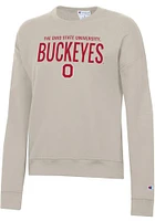 Champion Ohio State Buckeyes Womens Powerblend Crew Sweatshirt