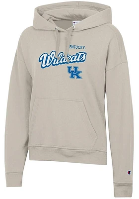 Champion Kentucky Wildcats Womens Powerblend Hooded Sweatshirt