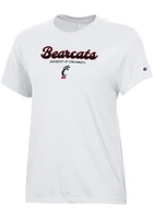 Champion Cincinnati Bearcats Womens Core Short Sleeve T-Shirt