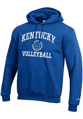 Champion Kentucky Wildcats Mens Volleyball Powerblend Long Sleeve Hoodie