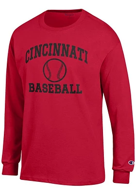 Champion Cincinnati Bearcats Baseball Jersey Long Sleeve T Shirt