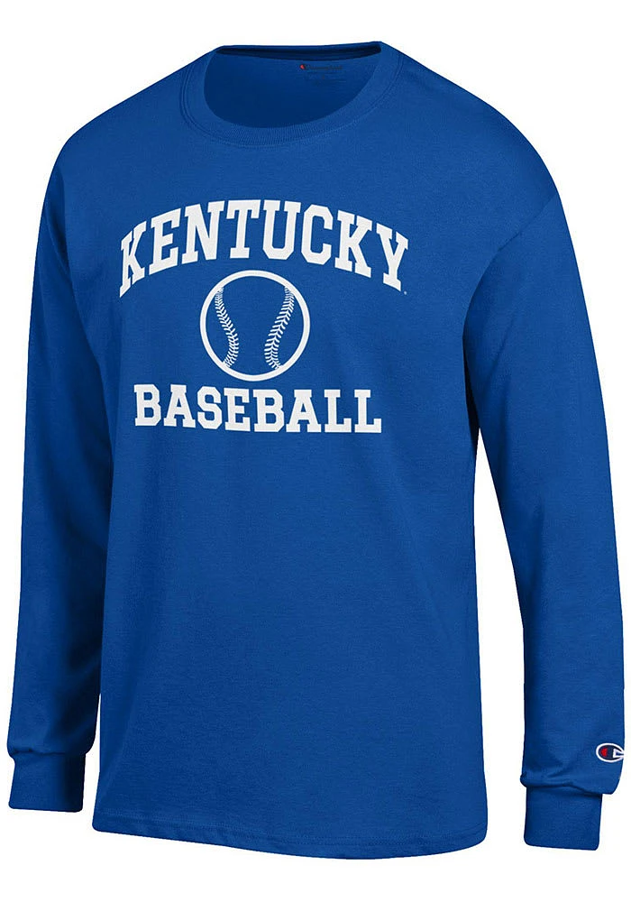 Champion Kentucky Wildcats Baseball Jersey Long Sleeve T Shirt