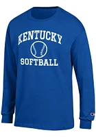 Champion Kentucky Wildcats Softball Jersey Long Sleeve T Shirt