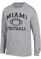 Champion Miami RedHawks Football Jersey Long Sleeve T Shirt