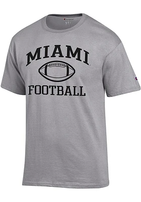 Champion Miami RedHawks Football Jersey Short Sleeve T Shirt