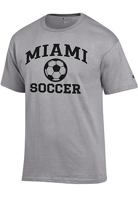 Champion Miami RedHawks Soccer Jersey Short Sleeve T Shirt