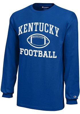 Champion Kentucky Wildcats Youth Football Core Long Sleeve T-Shirt