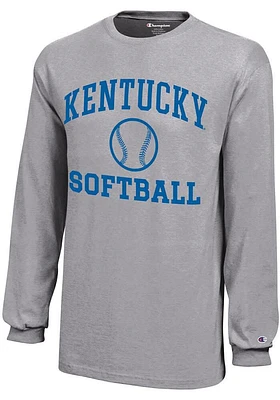 Champion Kentucky Wildcats Youth Softball Core Long Sleeve T-Shirt