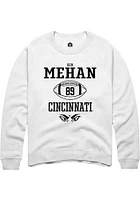 Ben Mehan Rally Cincinnati Bearcats Mens NIL Sport Icon Long Sleeve Crew Sweatshirt