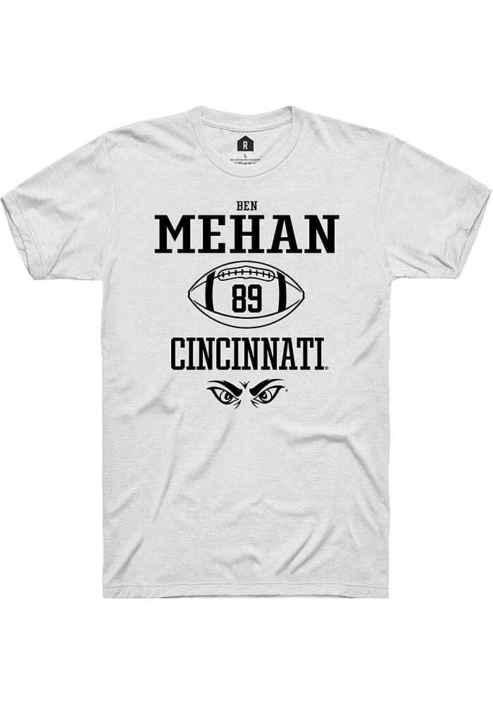 Ben Mehan Cincinnati Bearcats Rally NIL Sport Icon Short Sleeve T Shirt