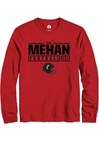 Ben Mehan Cincinnati Bearcats Rally NIL Stacked Box Long Sleeve T Shirt