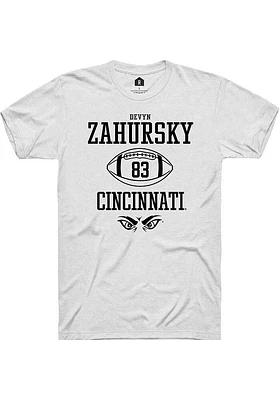 Devyn Zahursky Cincinnati Bearcats Rally NIL Sport Icon Short Sleeve T Shirt