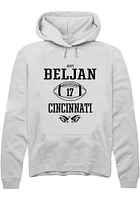 Joey Beljan Rally Cincinnati Bearcats Mens NIL Sport Icon Long Sleeve Hoodie